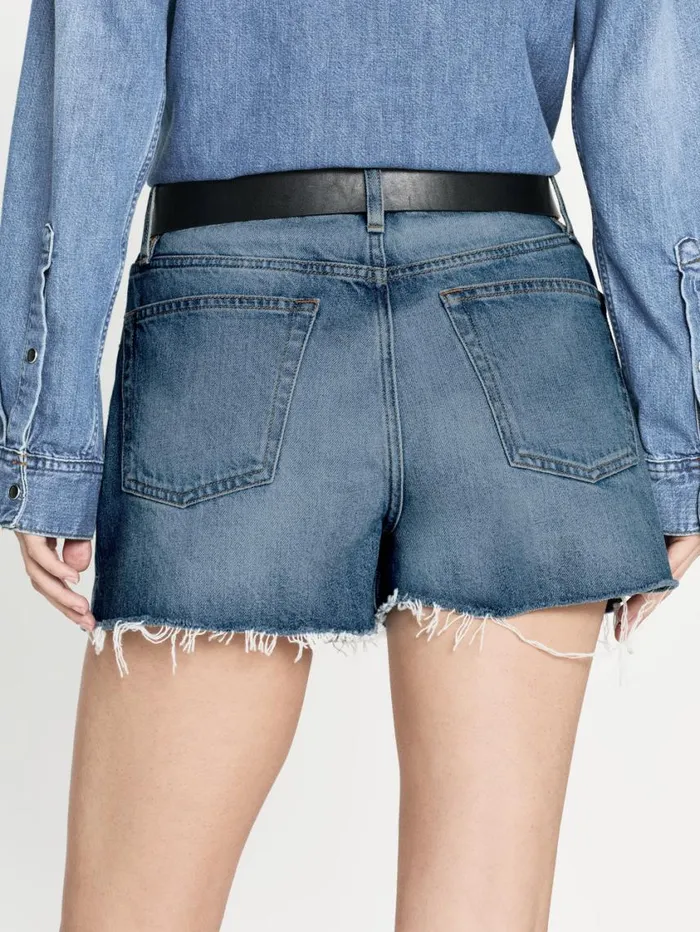 Women Skirts and Shorts FRAME The Vintage Relaxed Short Raw Fray 8212 Libra Women Skirts and Shorts FRAME The Vintage Relaxed Short Raw Fray 8212 Libra