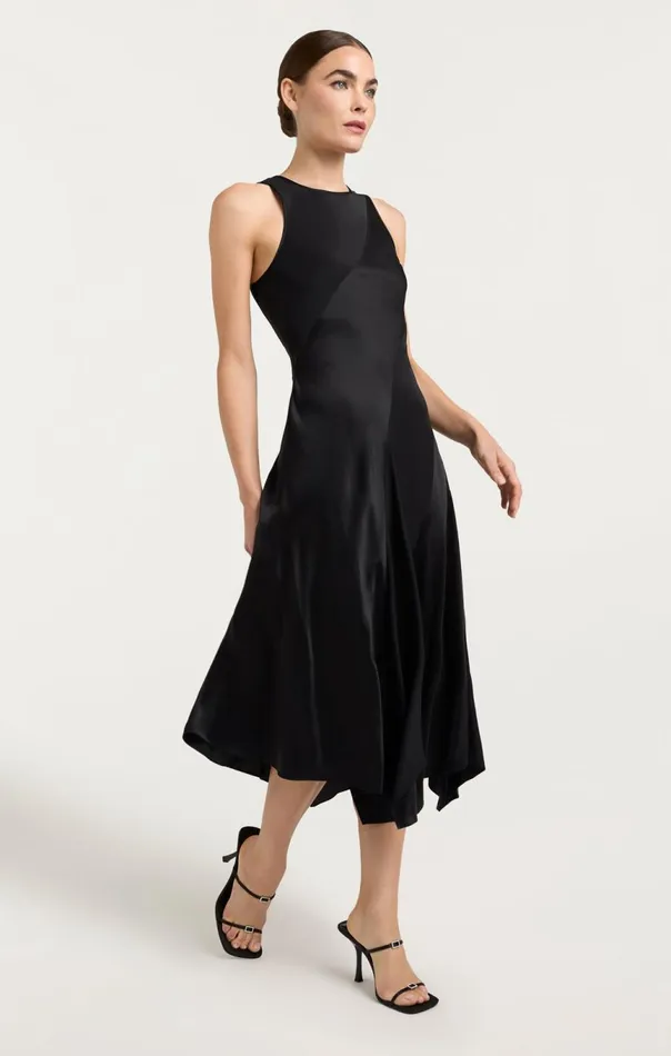Women Solana Dress Black Cinq Sept Cocktail and Evening