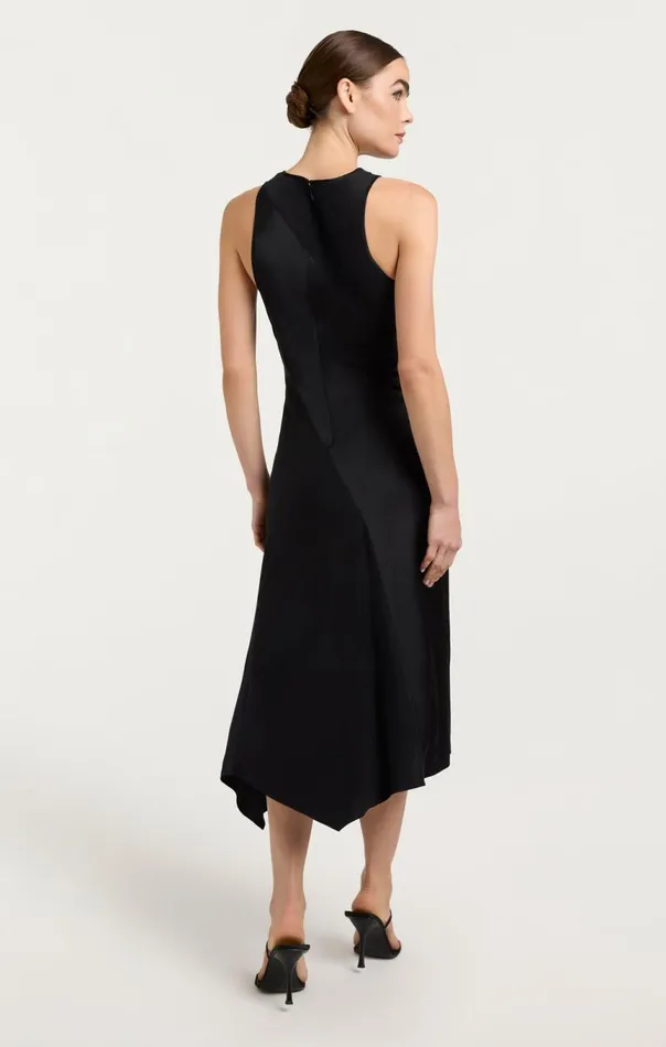 Women Solana Dress Black Cinq Sept Cocktail and Evening