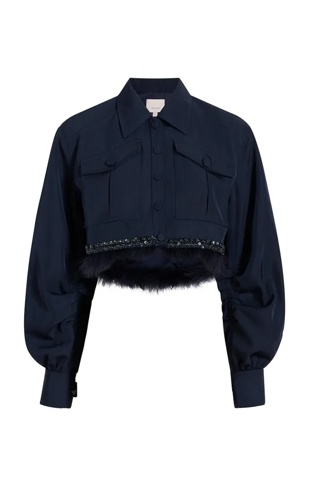 Women Suvi Jacket Navy Cinq Sept Jackets