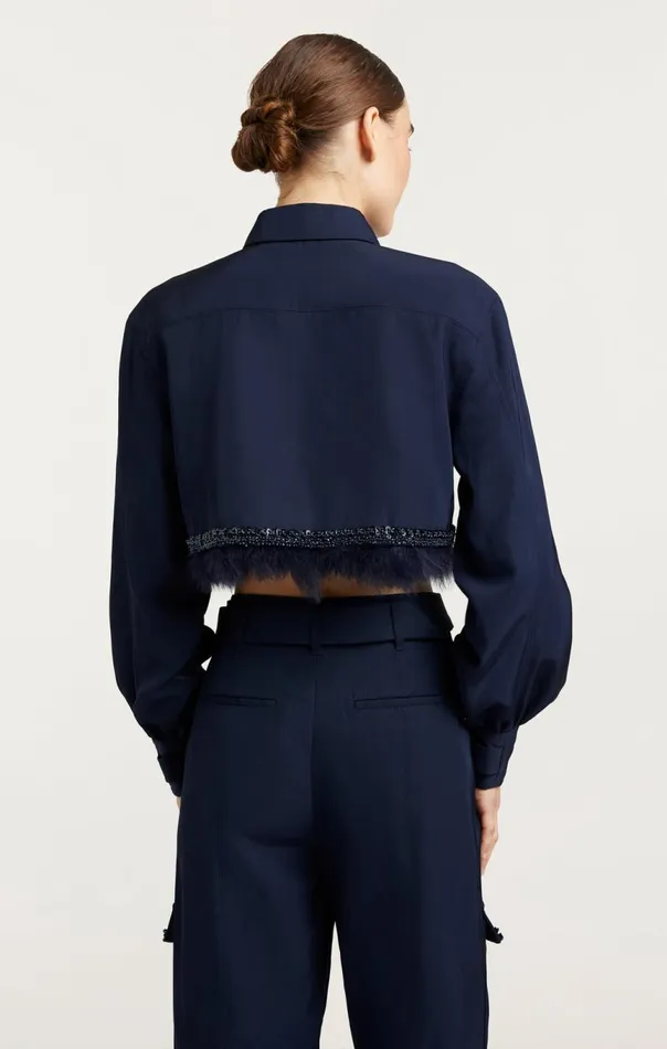 Women Suvi Jacket Navy Cinq Sept Jackets