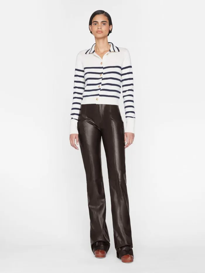 Women Sweaters FRAME Mariner Cashmere Cardi 8212 Off White Multi Women Sweaters FRAME Mariner Cashmere Cardi 8212 Off White Multi
