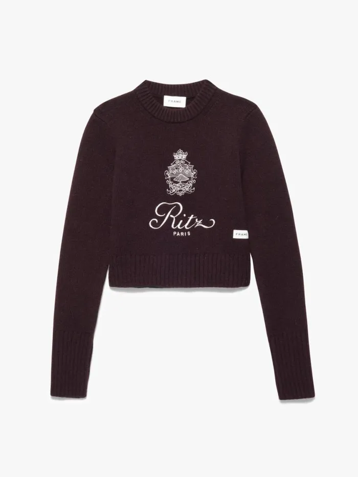 Women Sweaters FRAME Ritz Women039s Cashmere Sweater 8212 Bordeaux