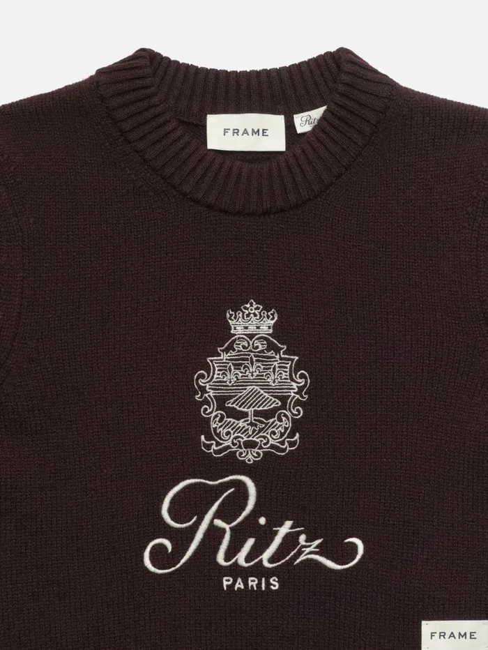 Women Sweaters FRAME Ritz Women039s Cashmere Sweater 8212 Bordeaux Women Sweaters FRAME Ritz Women039s Cashmere Sweater 8212 Bordeaux