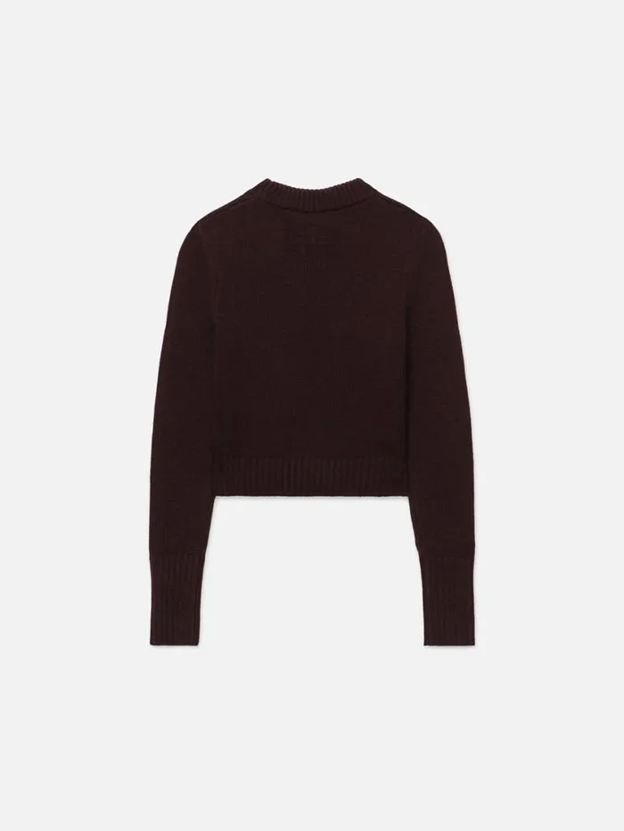 Women Sweaters FRAME Ritz Women039s Cashmere Sweater 8212 Bordeaux Women Sweaters FRAME Ritz Women039s Cashmere Sweater 8212 Bordeaux