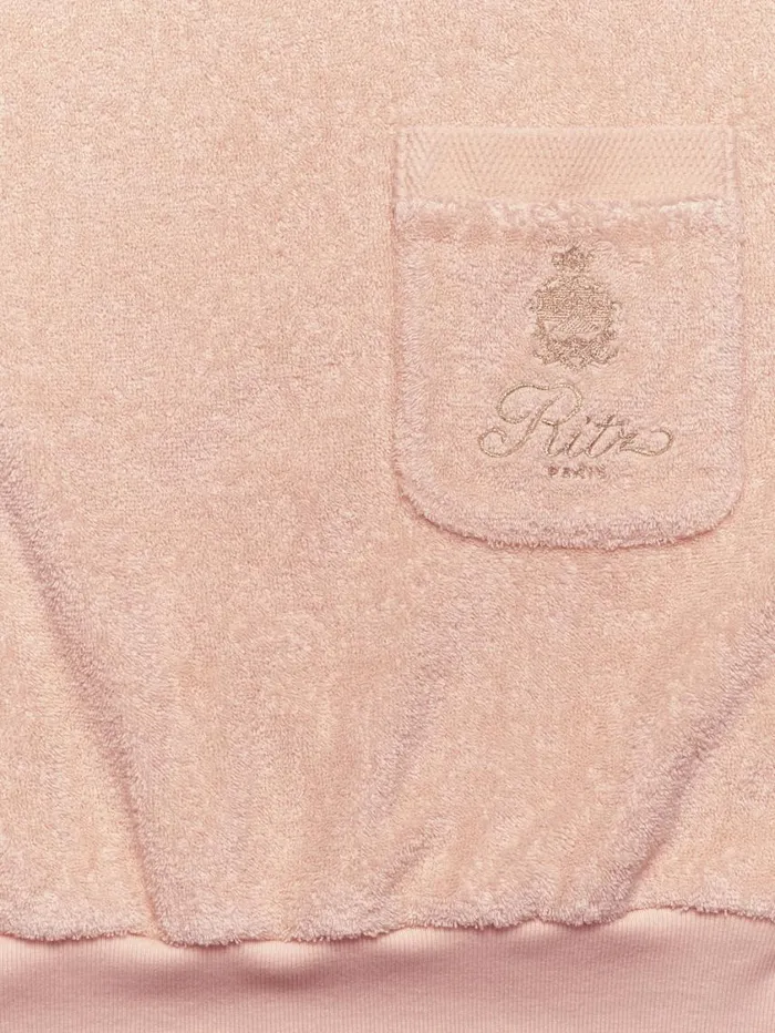 Women Sweaters FRAME Ritz Women039s Terry Cropped Sweatshirt 8212 Ritz Pink Women Sweaters FRAME Ritz Women039s Terry Cropped Sweatshirt 8212 Ritz Pink
