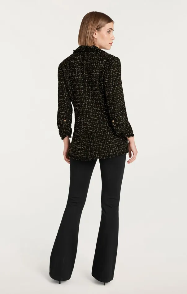 Women Sylvie Boucle Khloe Blazer Blackgold Cinq Sept Blazers