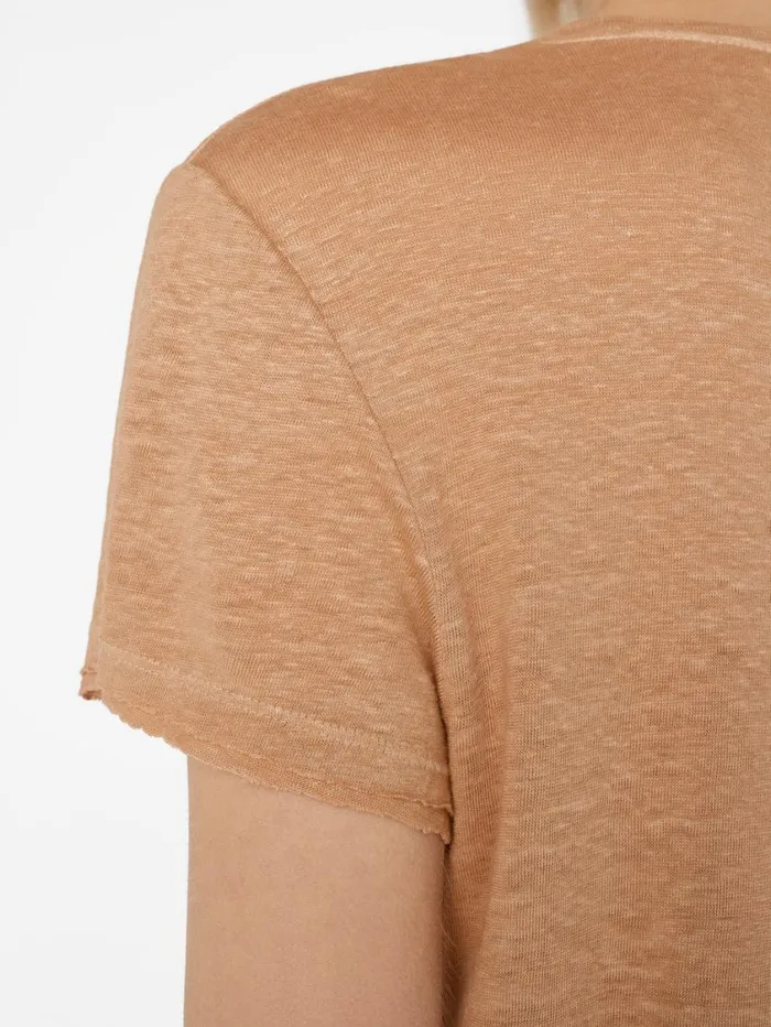 Women Tanks and Tees FRAME Easy True Tee 8212 Blush Women Tanks and Tees FRAME Easy True Tee 8212 Blush