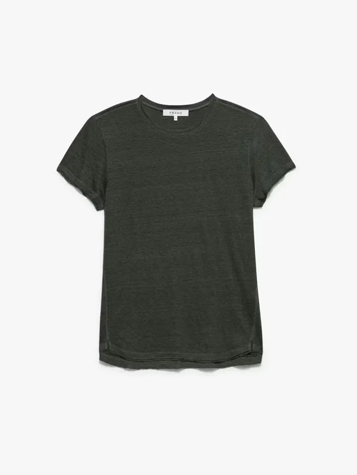 Women Tanks and Tees FRAME Easy True Tee 8212 Surplus