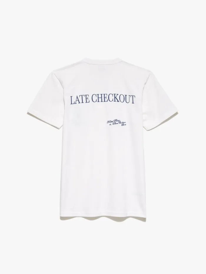 Women Tanks and Tees FRAME Ritz Women039s Logo Tee 8212 Blanc