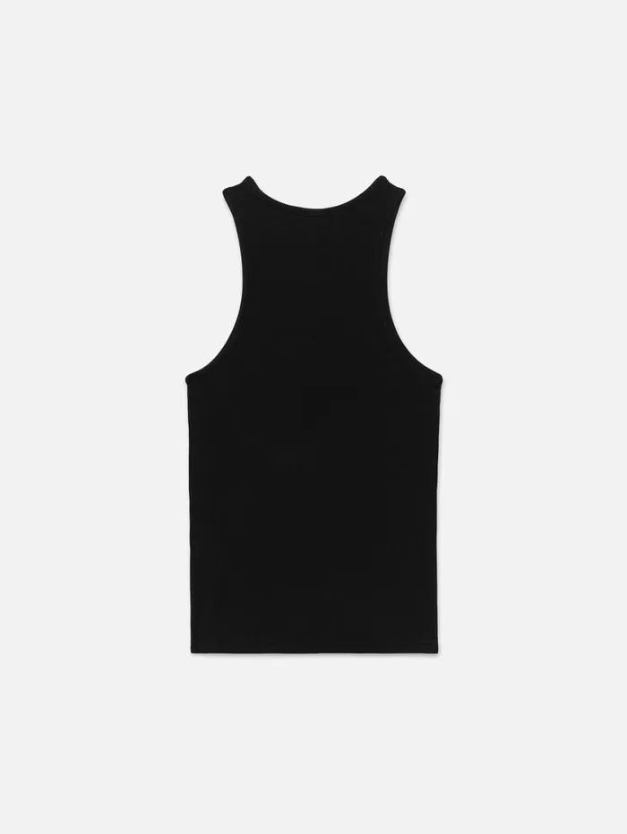 Women Tanks and Tees FRAME Ritz Women039s Rib Tank 8212 Black Women Tanks and Tees FRAME Ritz Women039s Rib Tank 8212 Black