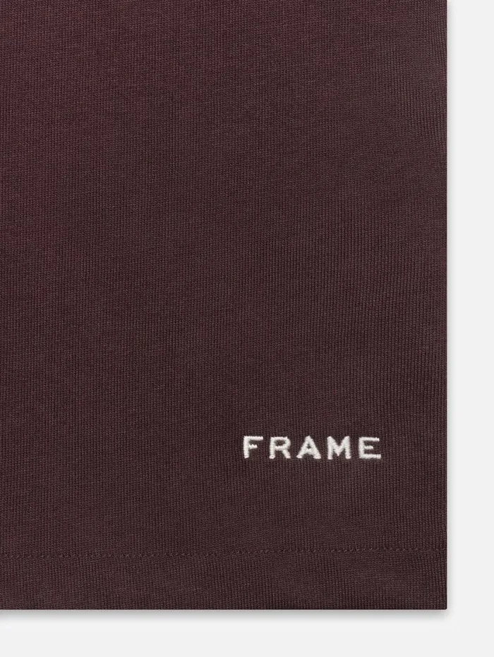 Women Tanks and Tees FRAME Ritz Women039s Tee 8212 Bordeaux Women Tanks and Tees FRAME Ritz Women039s Tee 8212 Bordeaux
