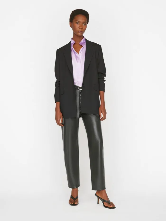 Women Tops and Blouses FRAME Gillian Top 8212 Lilac Women Tops and Blouses FRAME Gillian Top 8212 Lilac