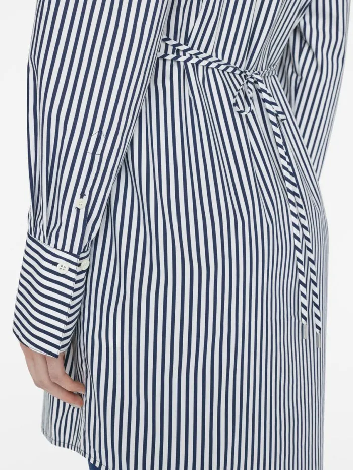Women Tops and Blouses FRAME Mini Shirt Dress 8212 Blanc Multi Women Tops and Blouses FRAME Mini Shirt Dress 8212 Blanc Multi