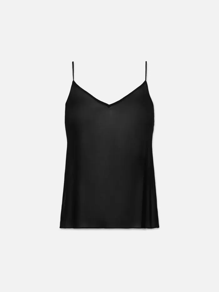 Women Tops and Blouses FRAME VNeck Cami Top 8212 Black