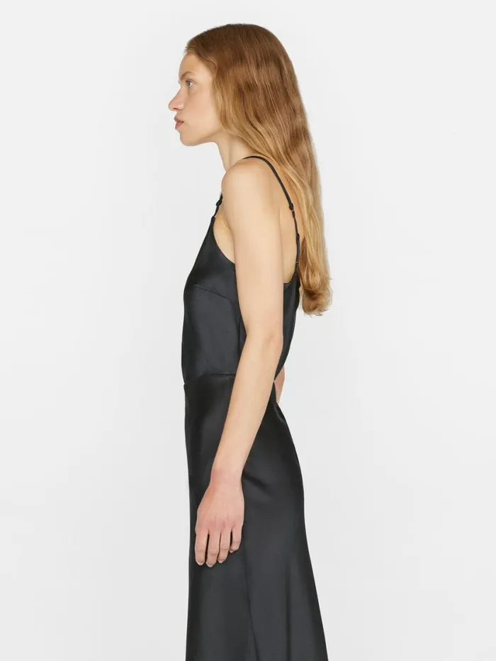 Women Tops and Blouses FRAME VNeck Cami Top 8212 Noir