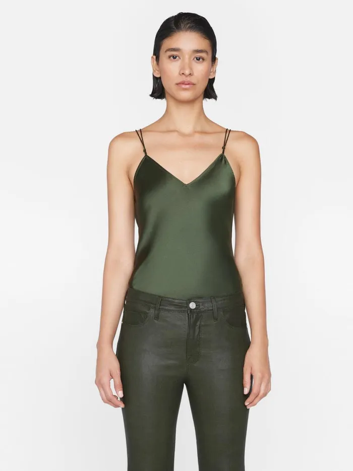 Women Tops and Blouses FRAME VNeck Cami Top 8212 Surplus