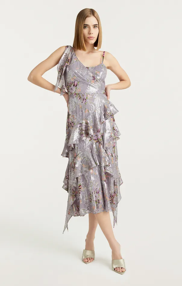 Women Trevor Dress Greymulti Cinq Sept Cocktail and Evening