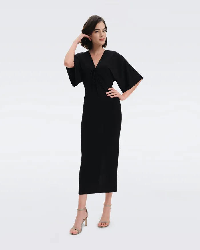 Women Valerie Dress Black DVF Dresses