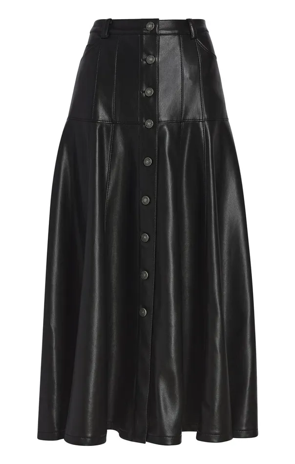 Women Veena Skirt Black Cinq Sept Skirts