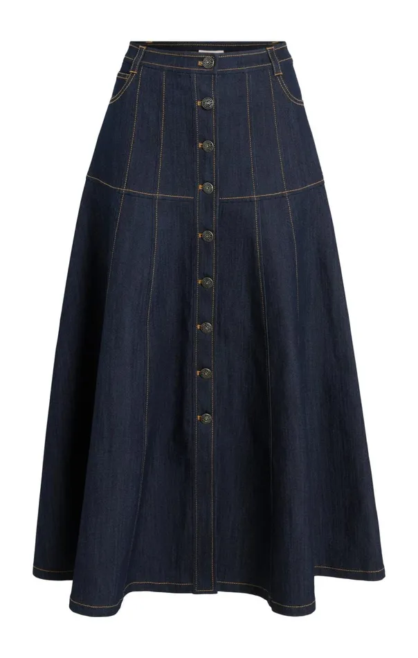 Women Veena Skirt Indigo Cinq Sept Skirts