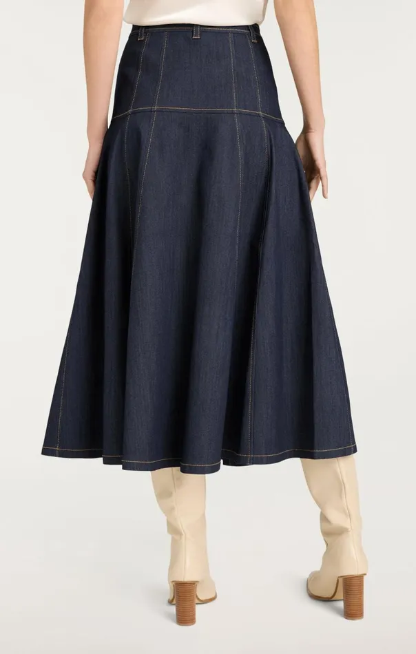 Women Veena Skirt Indigo Cinq Sept Skirts