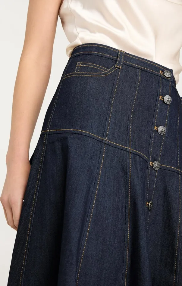 Women Veena Skirt Indigo Cinq Sept Skirts