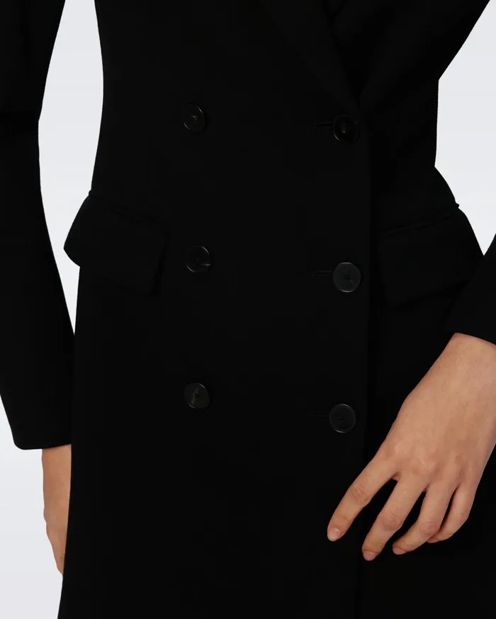 Women Virginia Blazer Dress Black DVF Dresses