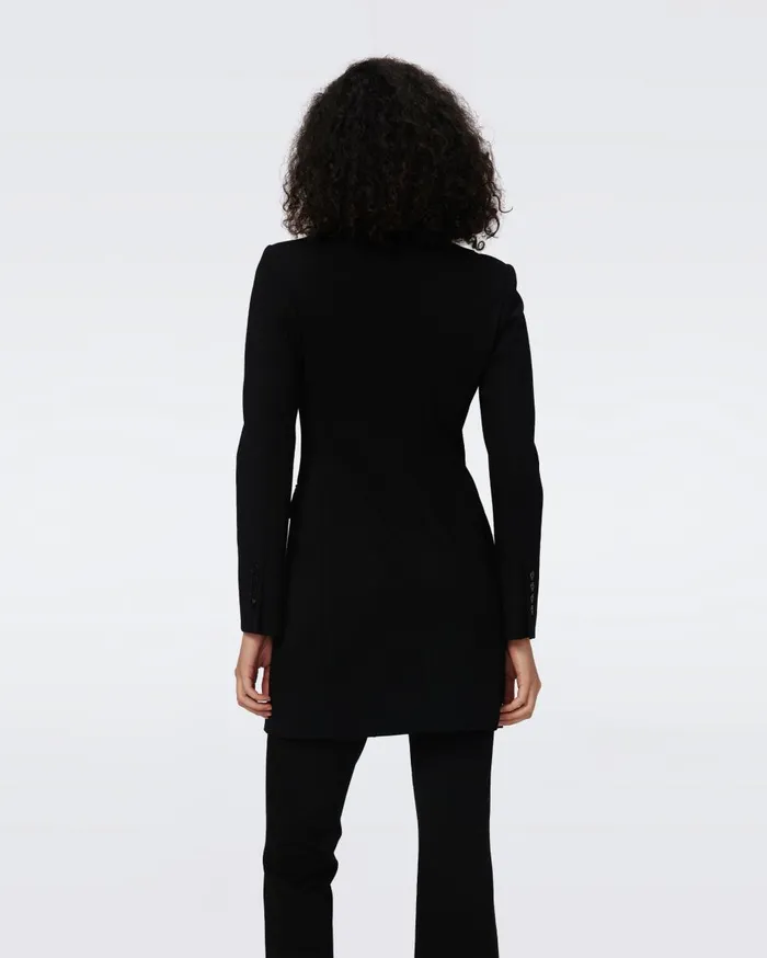 Women Virginia Blazer Dress Black DVF Dresses
