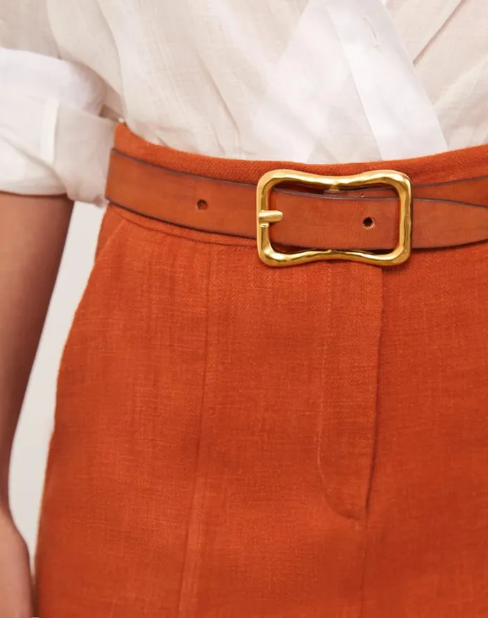Women ViX Paula Hermanny Belts Adalia Belt 8211 Brown