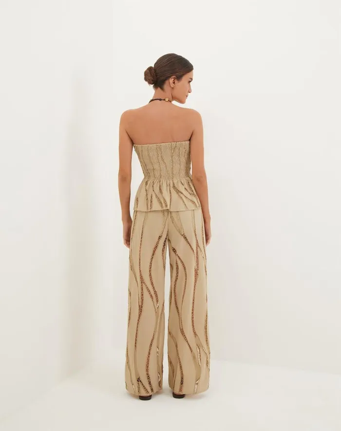 Women ViX Paula Hermanny Bottoms Babi Pants 8211 Santal