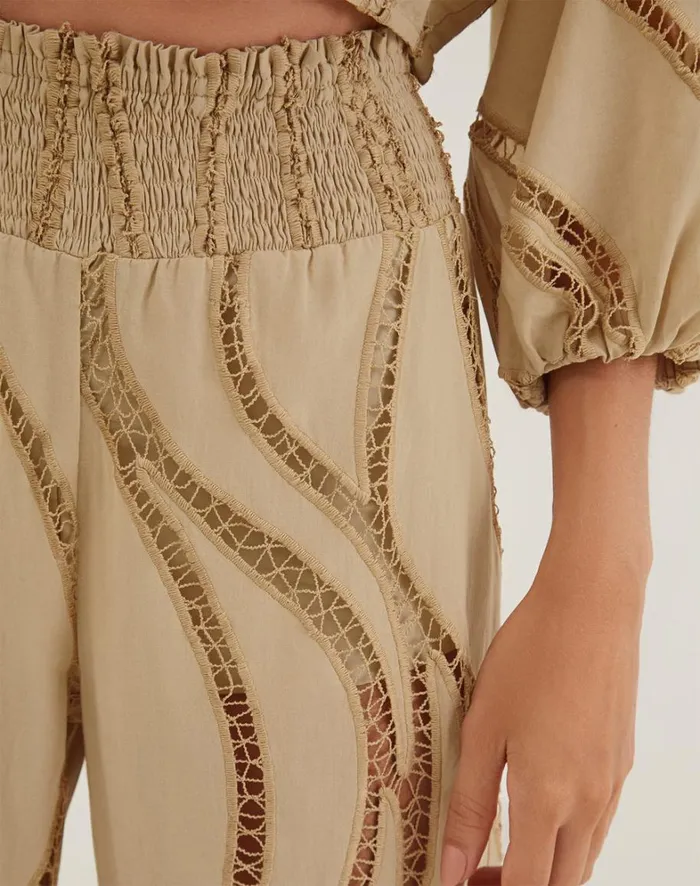 Women ViX Paula Hermanny Bottoms Babi Pants 8211 Santal
