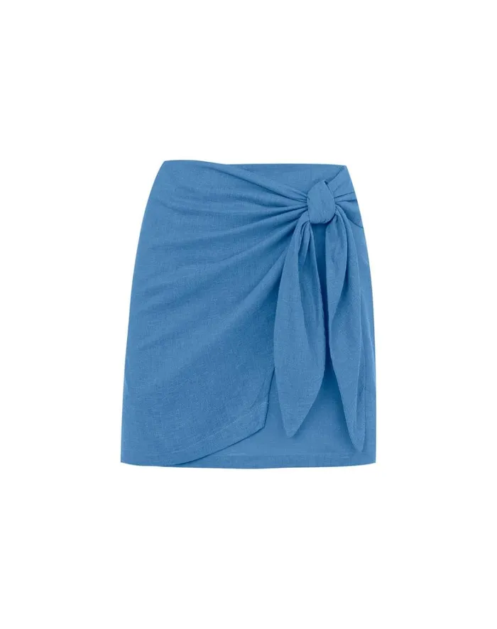 Women ViX Paula Hermanny Bottoms Rai Mini Skirt 8211 Cave