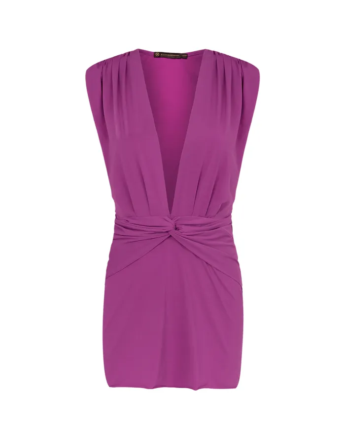 Women ViX Paula Hermanny Cover Ups Cindy Short Cover Up 8211 Berry Burst