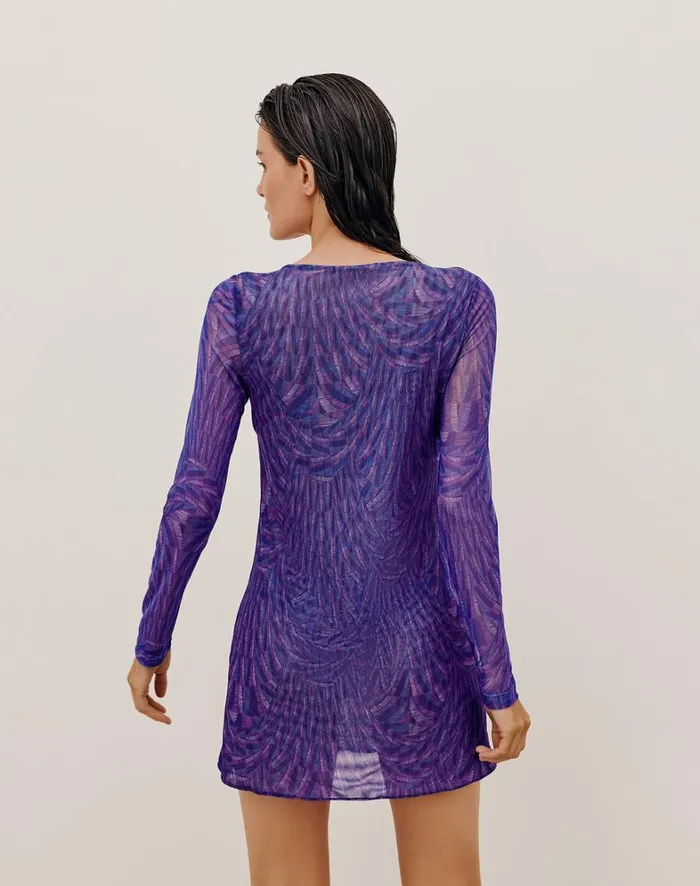 Women ViX Paula Hermanny Cover Ups Cleo Short Cover Up 8211 Leslie