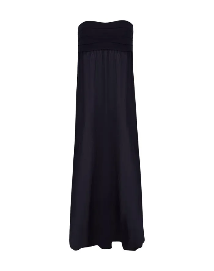 Women ViX Paula Hermanny Cover Ups Davina Long Cover Up 8211 Black