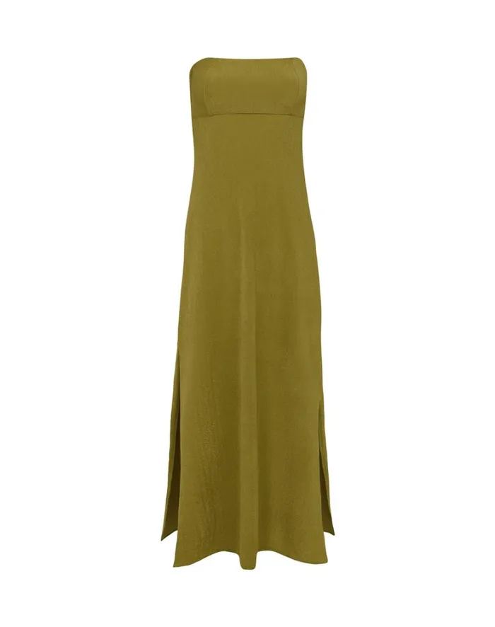 Women ViX Paula Hermanny Cover Ups Esther Long Cover Up 8211 Avocado