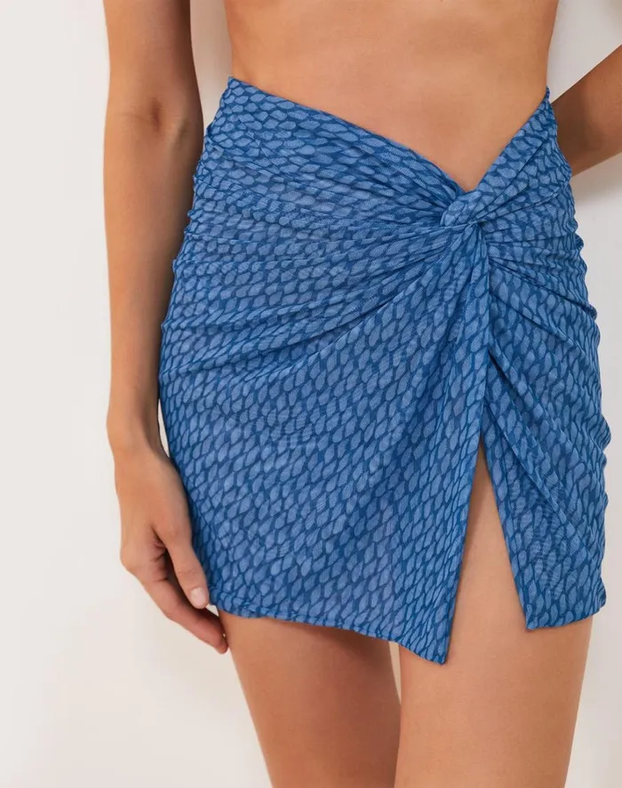 Women ViX Paula Hermanny Cover Ups Karen Mini Pareo Skirt 8211 Hidra