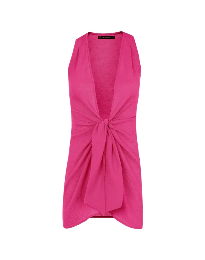 Women ViX Paula Hermanny Cover Ups Mita Short Cover Up 8211 Orchid