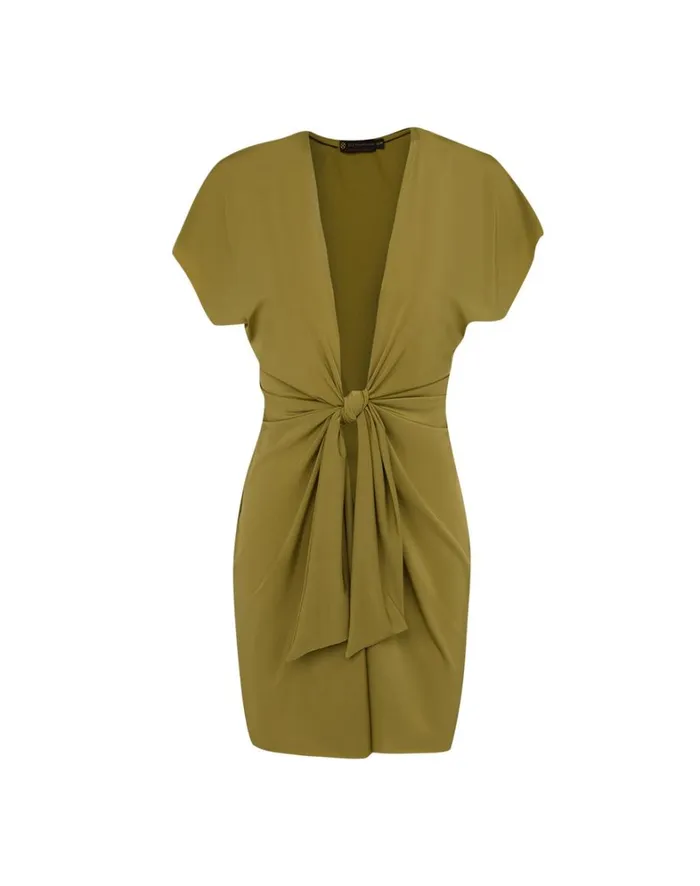 Women ViX Paula Hermanny Cover Ups Sasha Short Cover Up 8211 Avocado