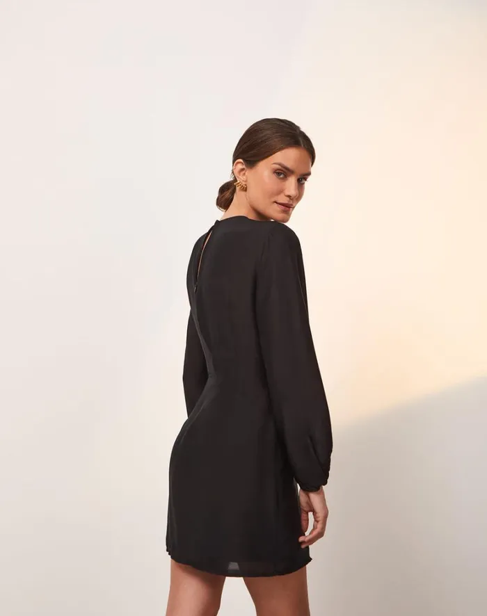 Women ViX Paula Hermanny Dresses Adalia Short Dress 8211 Black