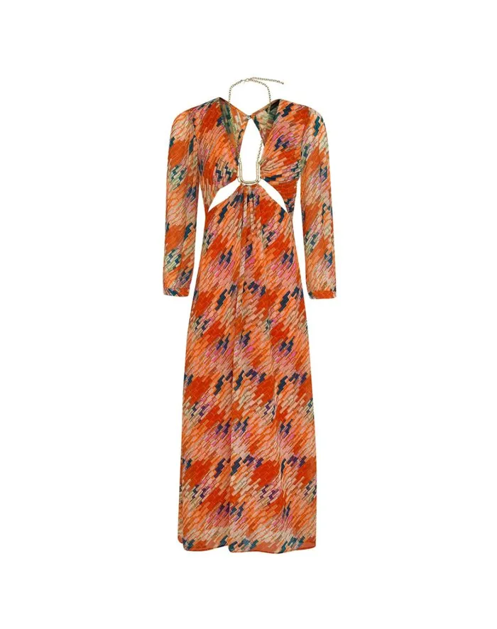 Women ViX Paula Hermanny Dresses Amelie Detail Long Dress 8211 Pixie