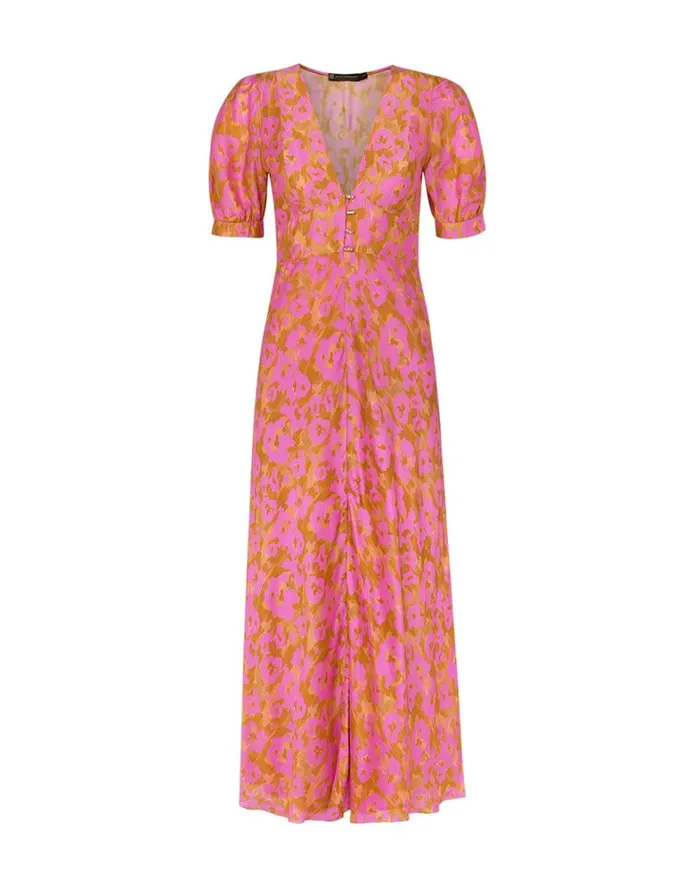Women ViX Paula Hermanny Dresses Lorelay Detail Midi Dress 8211 Mosqueta