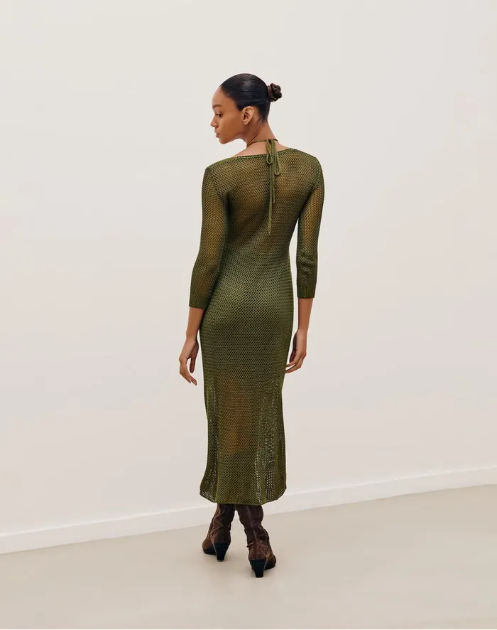 Women ViX Paula Hermanny Dresses Penny Long Dress 8211 Avocado
