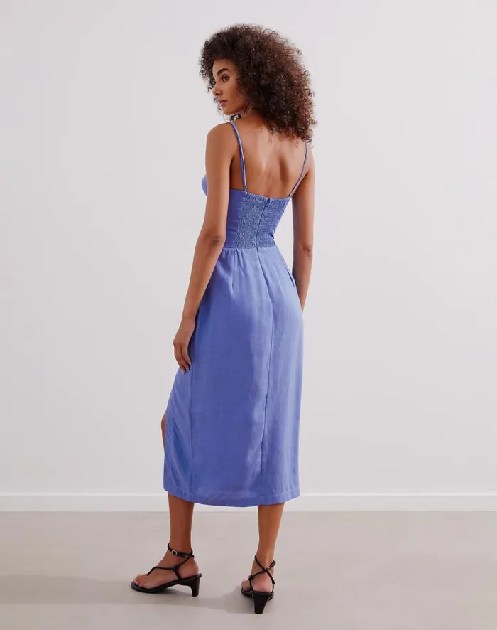 Women ViX Paula Hermanny Dresses Shan Midi Dress 8211 Infinite
