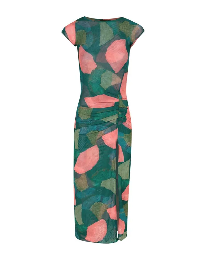 Women ViX Paula Hermanny Dresses Suzi Midi Dress 8211 Waterlily
