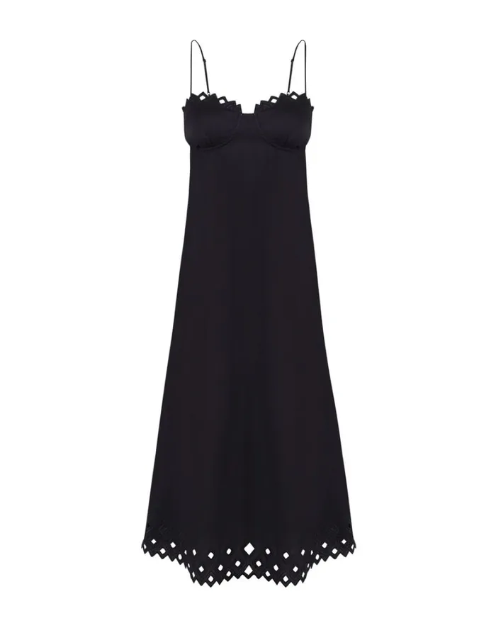 Women ViX Paula Hermanny Dresses Tess Long Dress 8211 Black