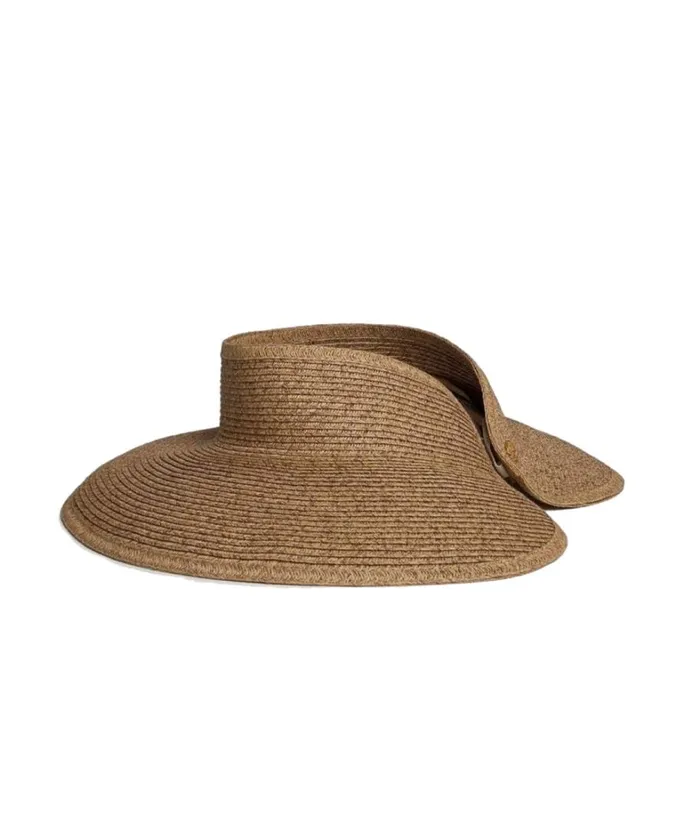 Women ViX Paula Hermanny Hats Visor 8211 Natural