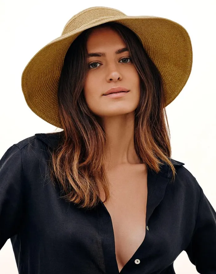 Women ViX Paula Hermanny Hats Visor 8211 Natural