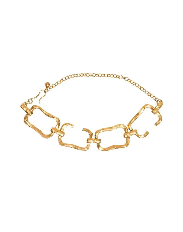 Women ViX Paula Hermanny Jewelry Adalia Necklace 8211 Gold
